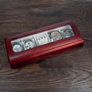 Personalised Monogram Wooden Watch Box