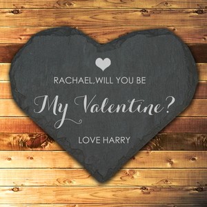 My Valentine Personalised Heart Keepsake 