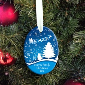  Family Christmas Personalised Hanging Decoration 