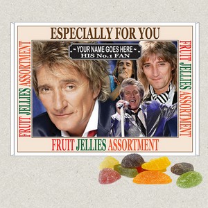 Rod Stewart Personalised Icon Boxed Sweets