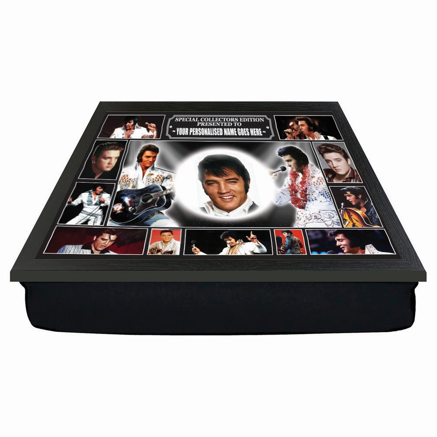 Elvis Presley King of Rock n Roll Personalised Icon Lap Tray