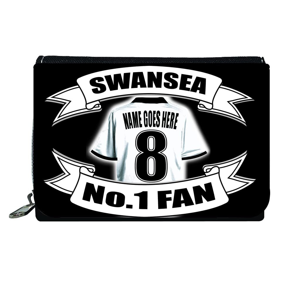 Swansea Football Shirt Personalised Gift Purse