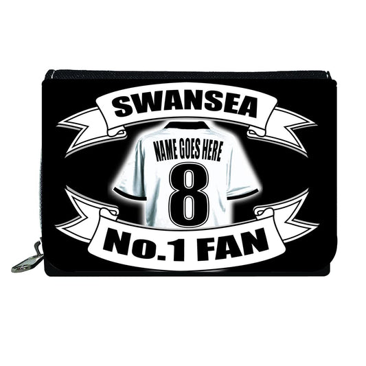 Swansea Football Shirt Personalised Gift Purse