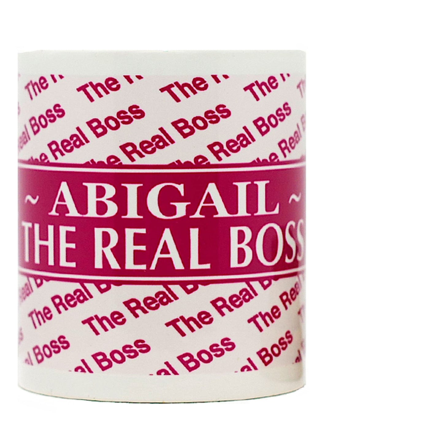 The Real Boss (Female) Personalised Ceramic Gift Mug