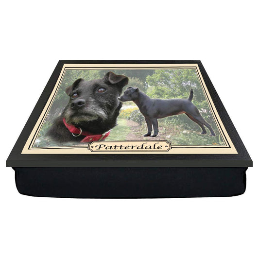 Patterdale Dog Breed Gift Lap Tray