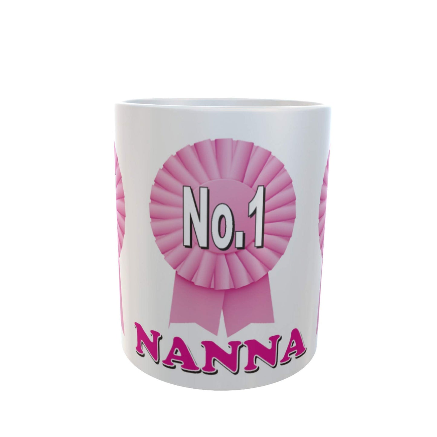 Simply The Best Nanna Ceramic Rosette Gift Mug
