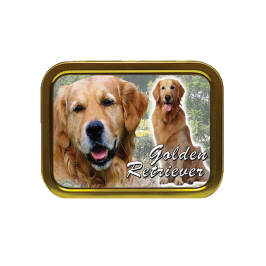 Golden Retriever Dog Breed Tobacco Tin & Products Gift