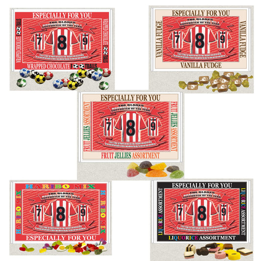 Sheffield U Football Shirt Gift Boxed Sweets