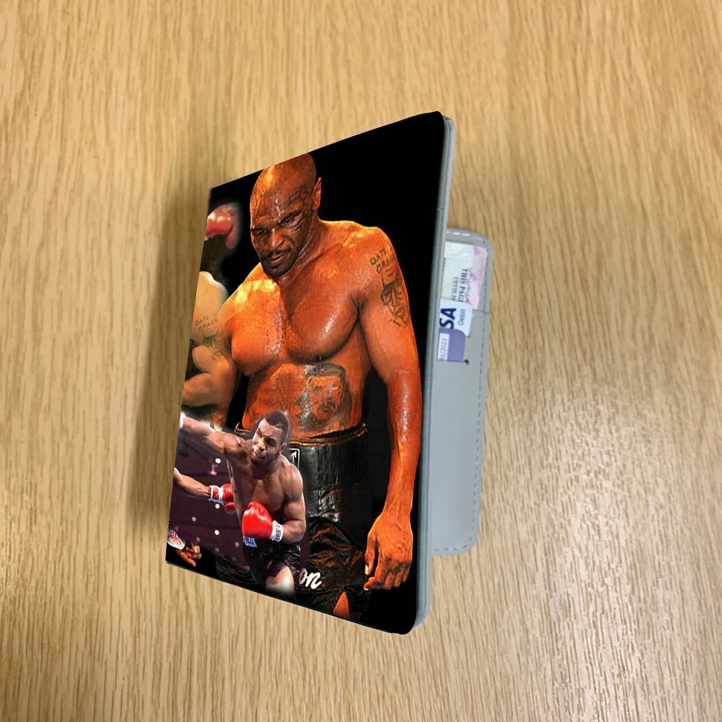 Mike Tyson Icon Travel Passport Case Holder Gift