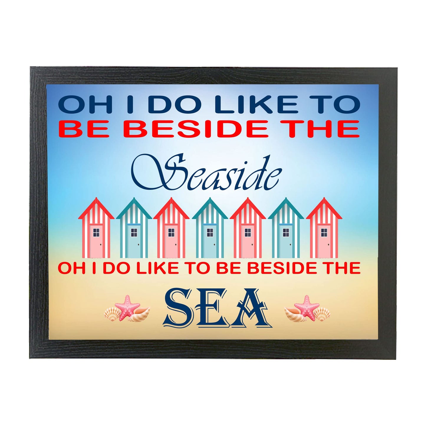 Beside The Seaside Soft Cushion Lap Tray Gift
