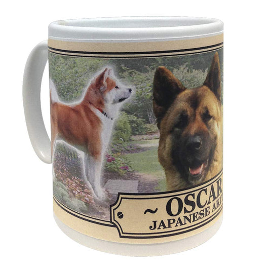 Japanese Akita Personalised Dog Breed Gift Mug