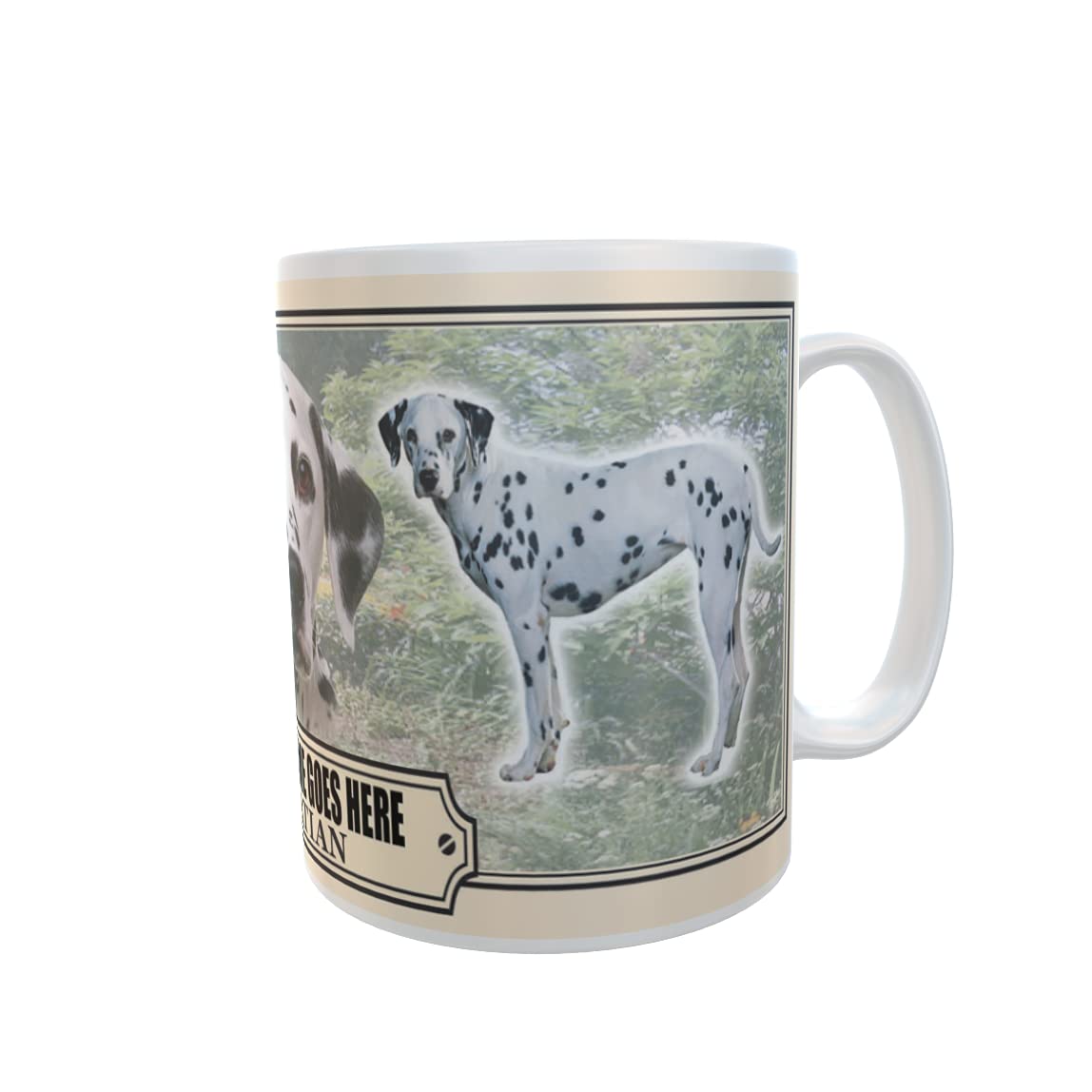 Dalmatian Personalised Dog Breed Gift Mug