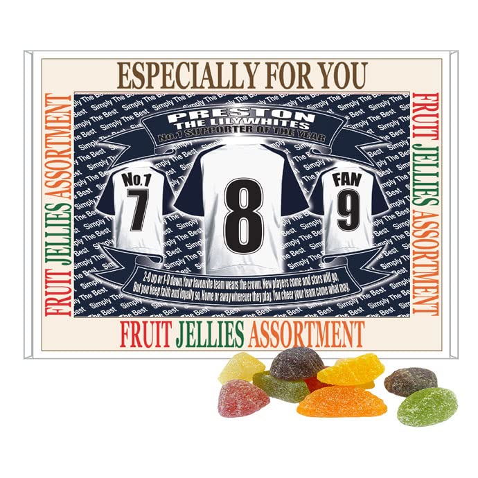 Preston Football Shirt Gift Boxed Sweets