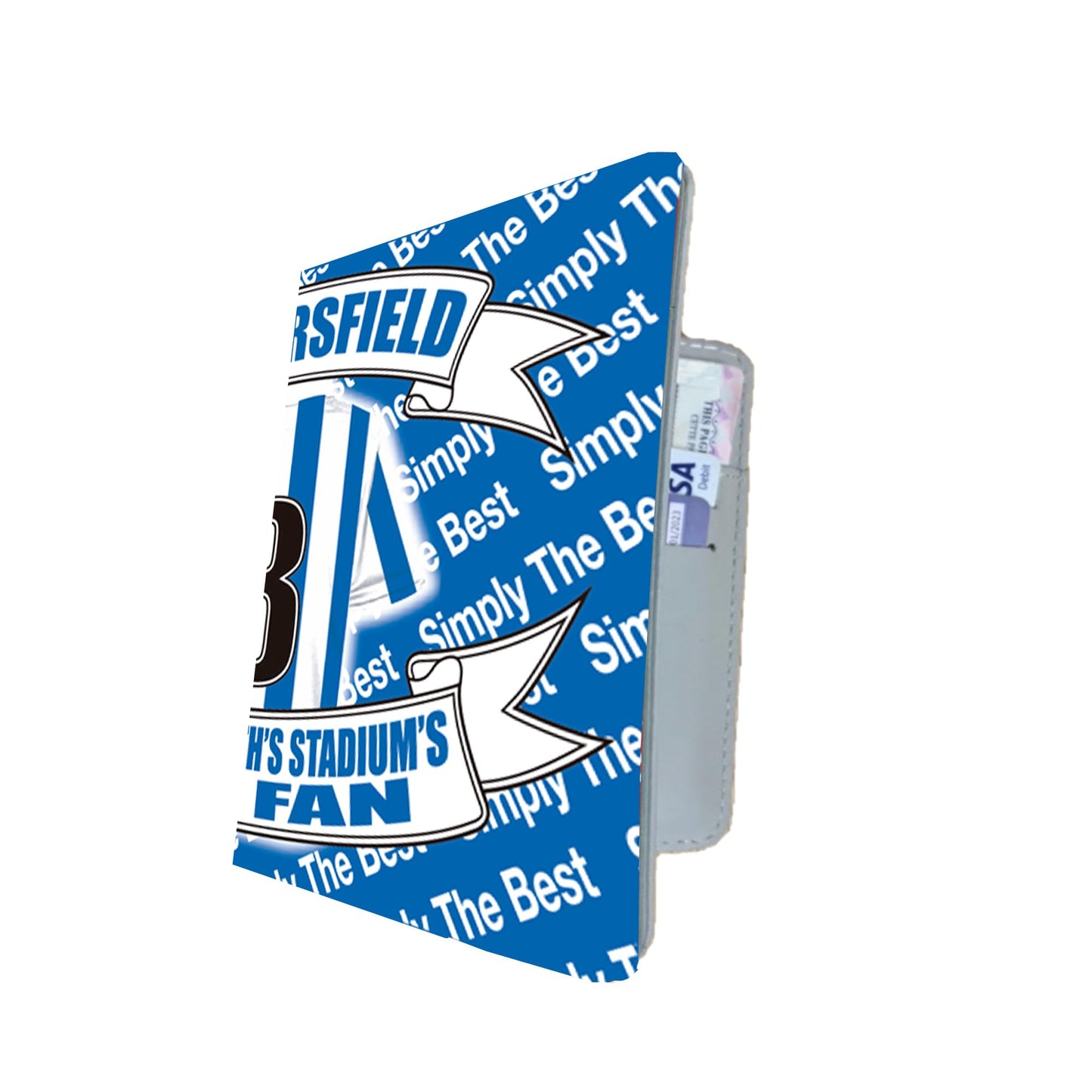 Huddersfield Football Shirt Travel Passport Holder Wallet Team Case Gift Present