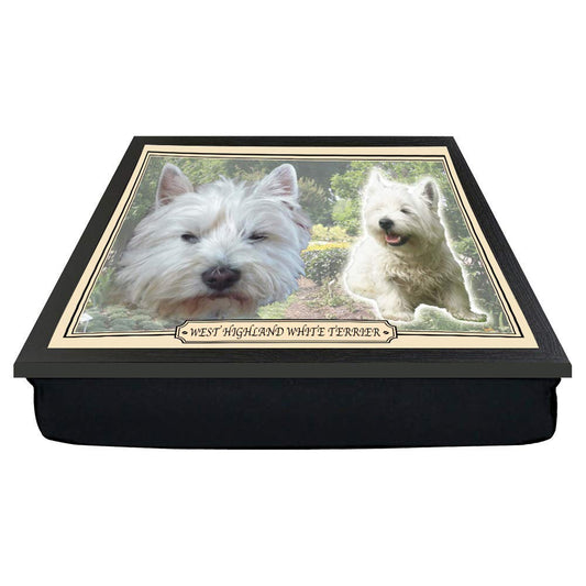 West Highland White Terrier Dog Breed Gift Lap Tray