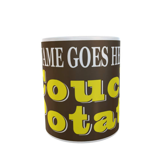 Couch Potato Personalised Ceramic Gift Mug