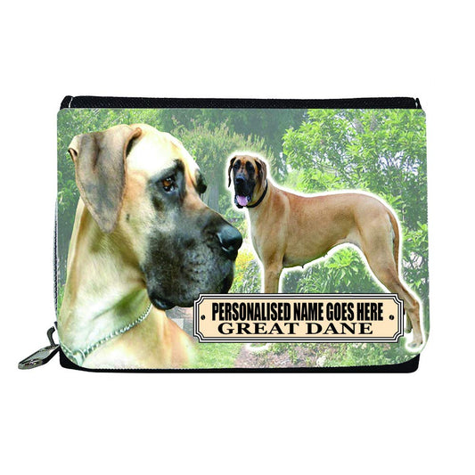 Great Dane Personalised Dog Breed Gift Purse