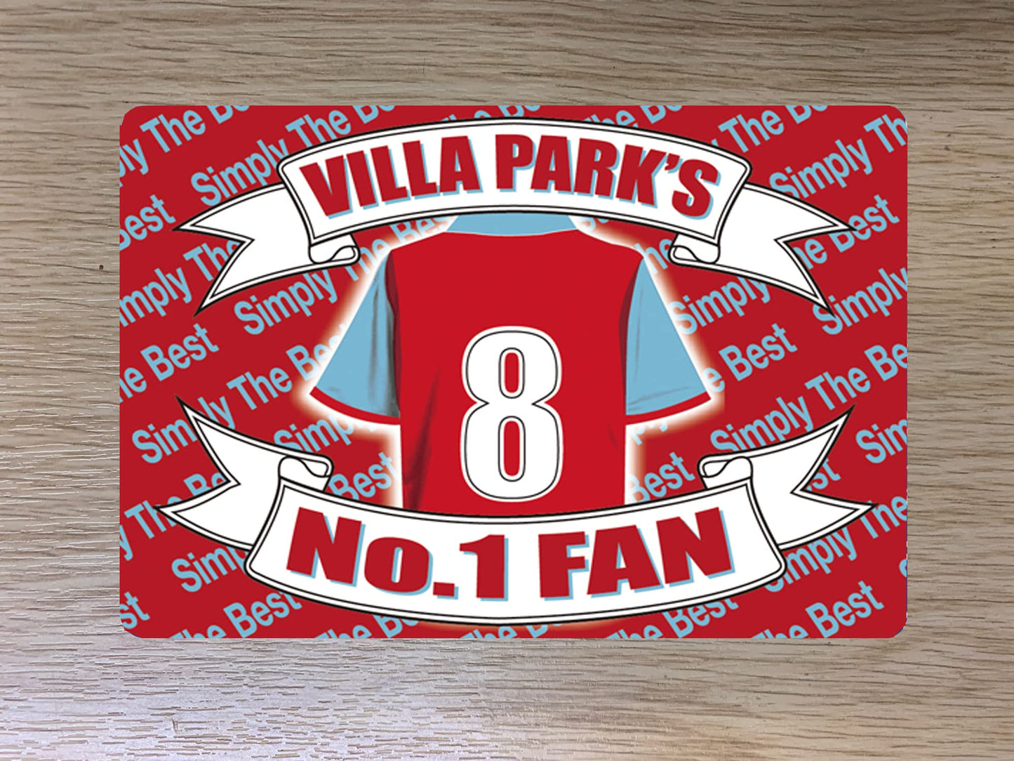 The Villa Football Team Shirt Travel Passport Holder Wallet Team-Aston Case Gift Present
