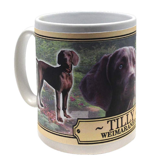 Weimaraner Personalised Dog Breed Gift Mug