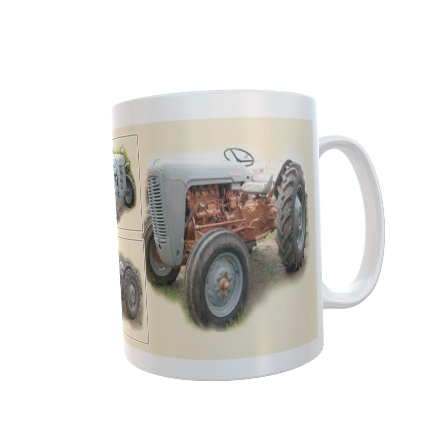 Grey Fergie's Tractor Ceramic Gift Mug