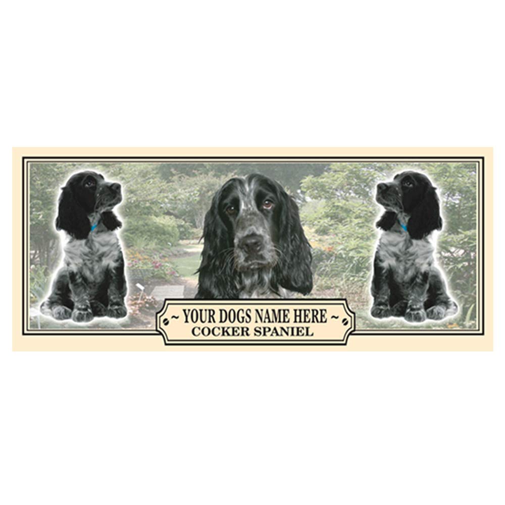 Cocker Spaniel Personalised Dog Breed Gift Mug with Treats