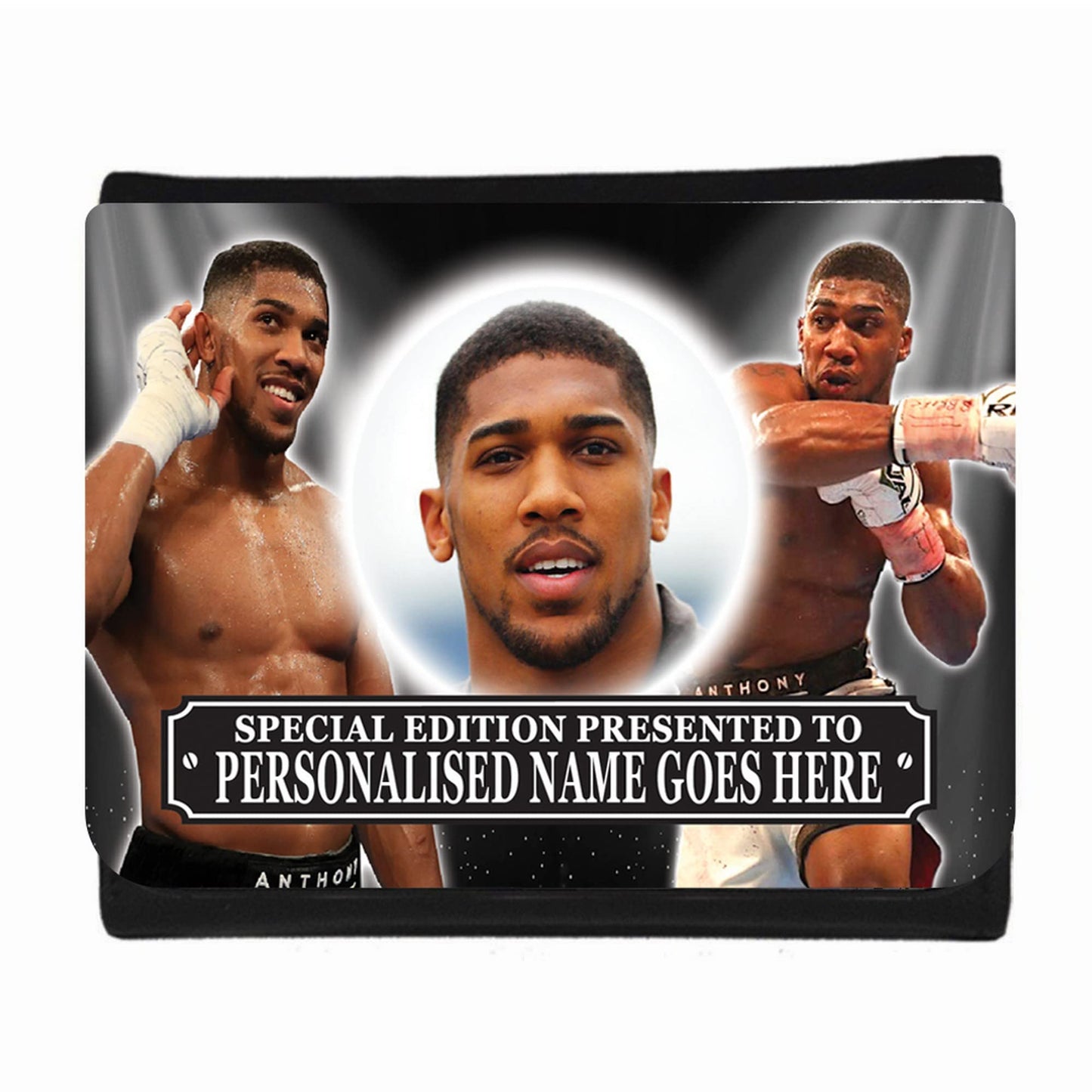 Anthony J Boxing Icon Personalised Wallet Gift