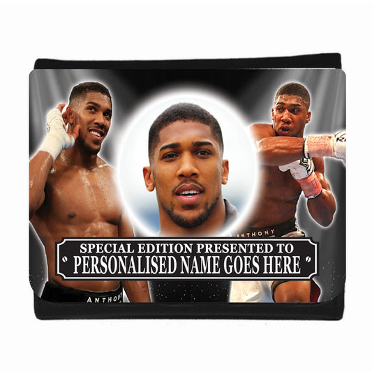 Anthony J Boxing Icon Personalised Wallet Gift