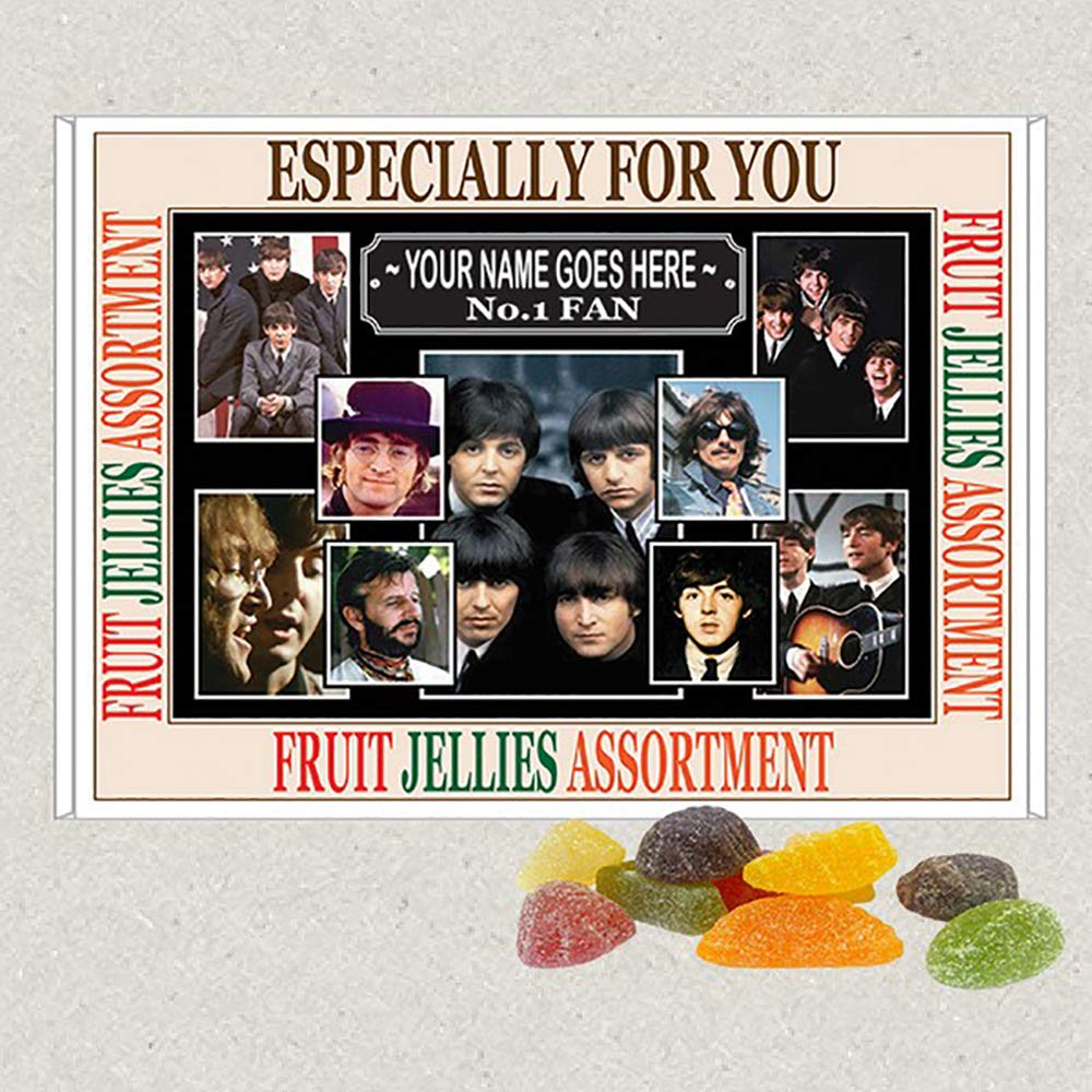 The Beatles Personalised Icon Gift Boxed Sweets
