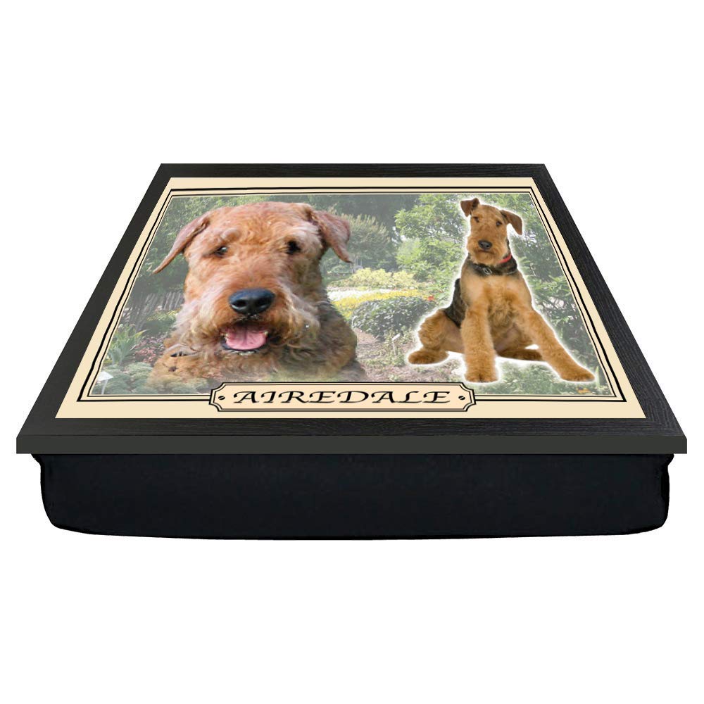 Airedale Dog Breed Gift Lap Tray