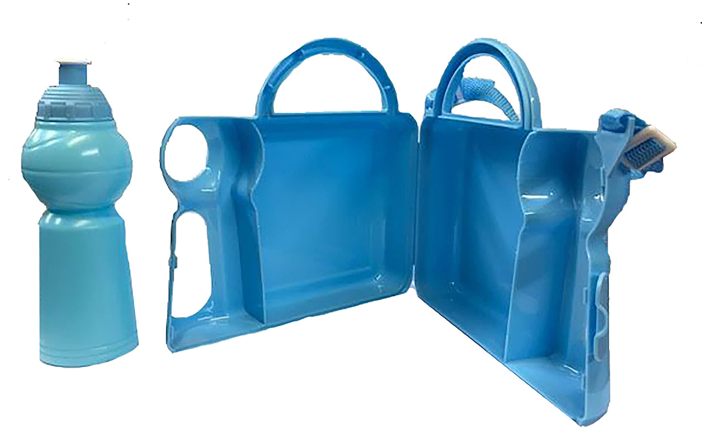Personalised Robot Plastic Lunch Box and Water Bottle Back to School Gift Set