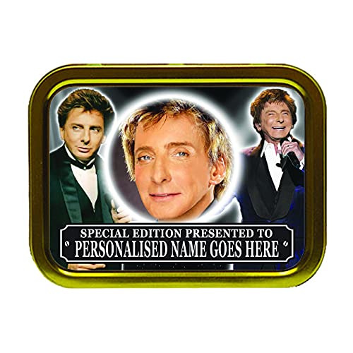 Manilow Personalised Icon Gift Tobacco Tin & Products