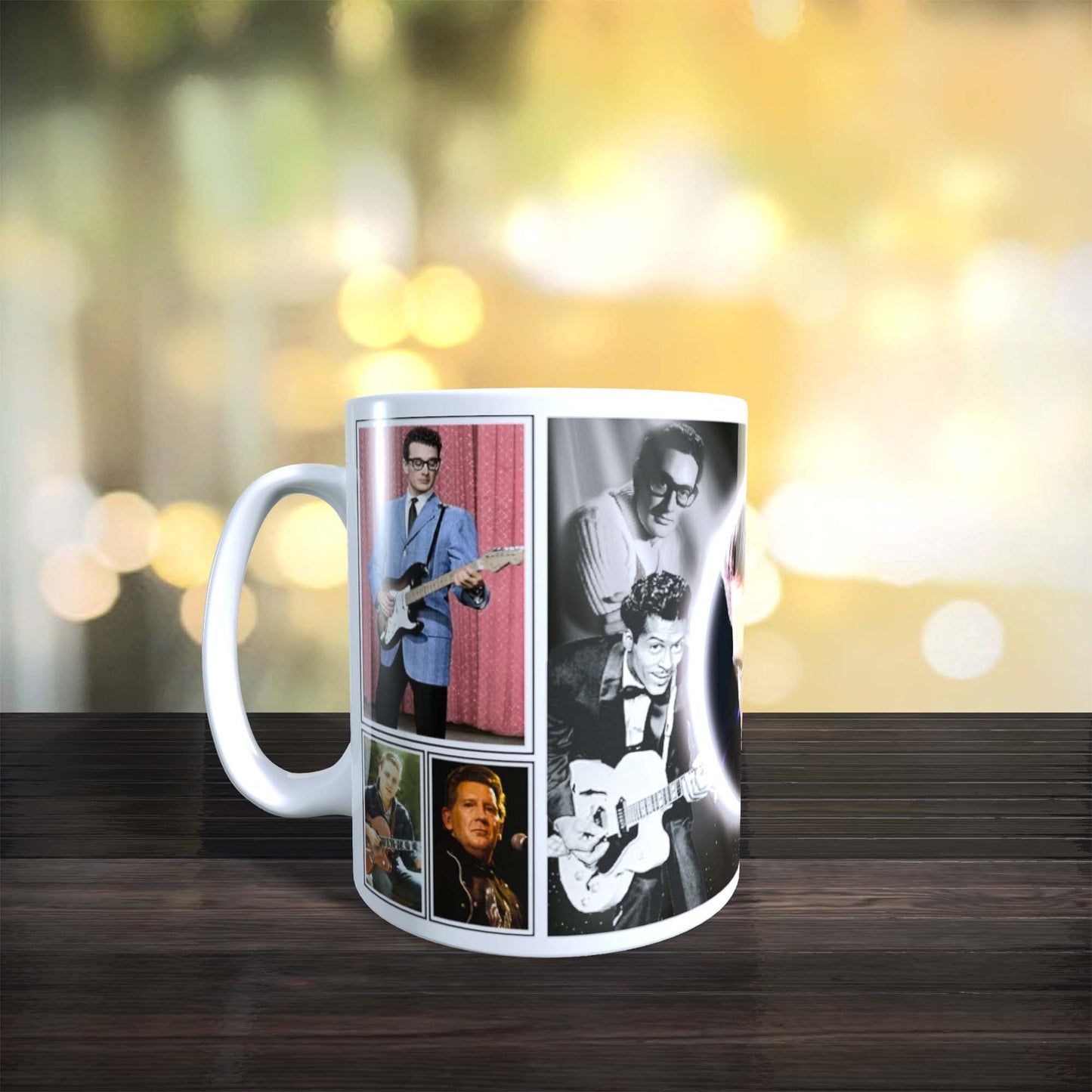 Rock n Roll Greats of 50s & 60s Music Icon Mug Gift