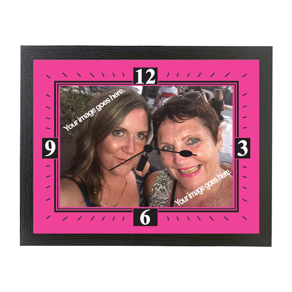 Unique Personalised Photo Clock, Your Bespoke Image/photo Printed on the Clock - Family, Pets, Cars etc
