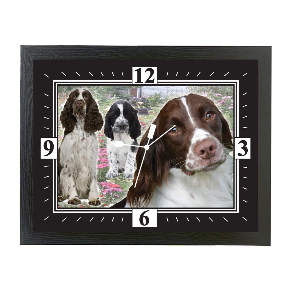 English Springer Spaniel Dog Breed Group Gift Clock