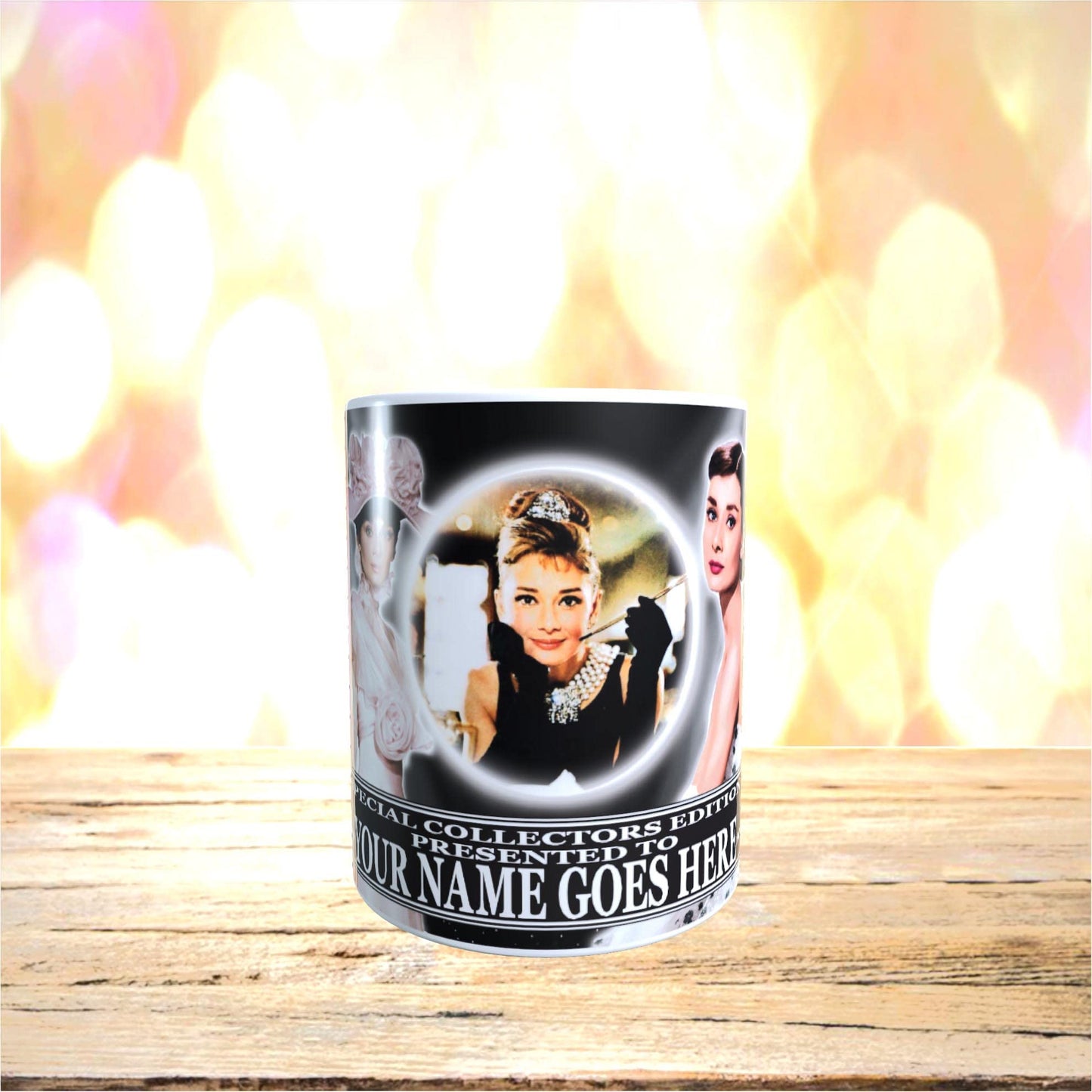 Hepburn Celebrity Icon Personalised Mug Gift Movie Star*Audrey