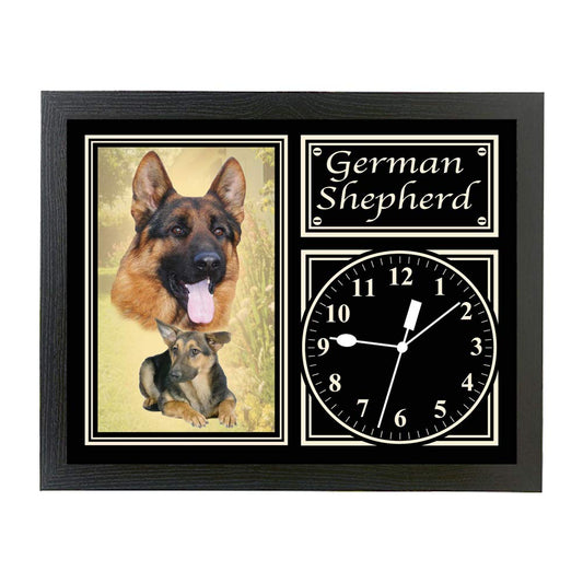 German Shepherd Dog Breed Gift Clock