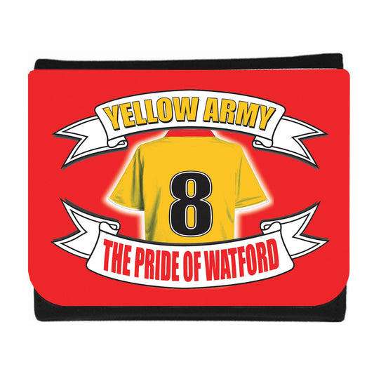 Watford Football Shirt Money Wallet Gift