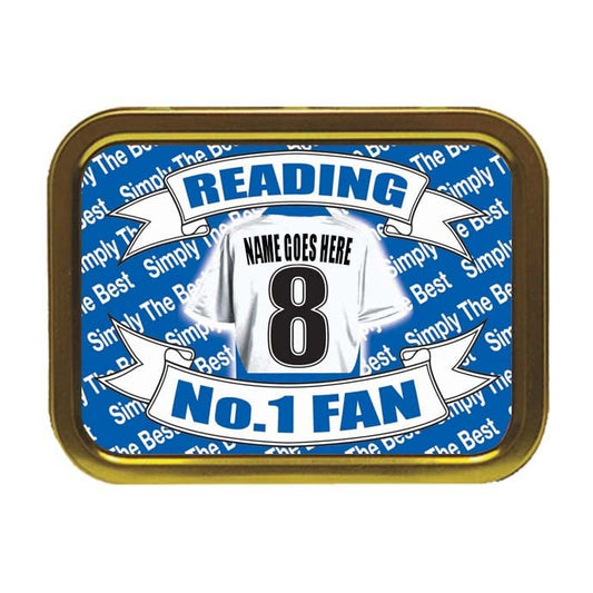 Reading Football Shirt Personalised Tobacco Storage Tin & Products