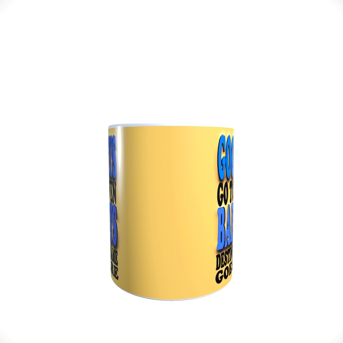 Good Boys Go to Heaven Bad Boys Go to Personalised Destination Choice Novelty Slogan Mug Gift
