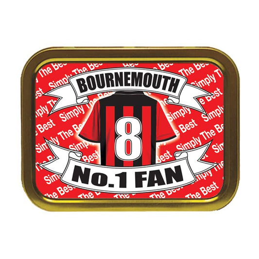 Bournemouth Football Shirt Tobacco Storage Tin & Products