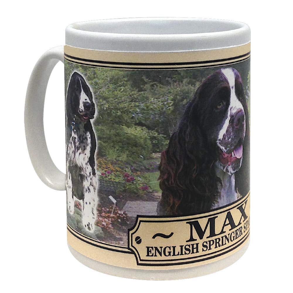 English Springer Spaniel Personalised Dog Breed Gift Mug