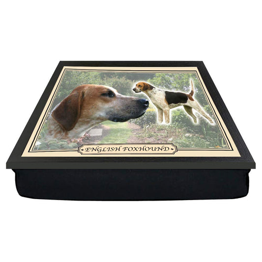 English Foxhound Dog Breed Gift Lap Tray
