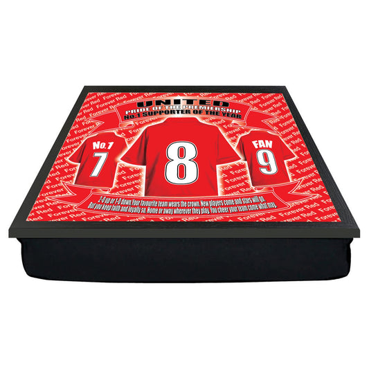 Manchester Reds Football Shirt Lap Tray Gift