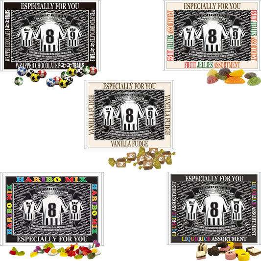 Newcastle Football Shirt Gift Boxed Sweets