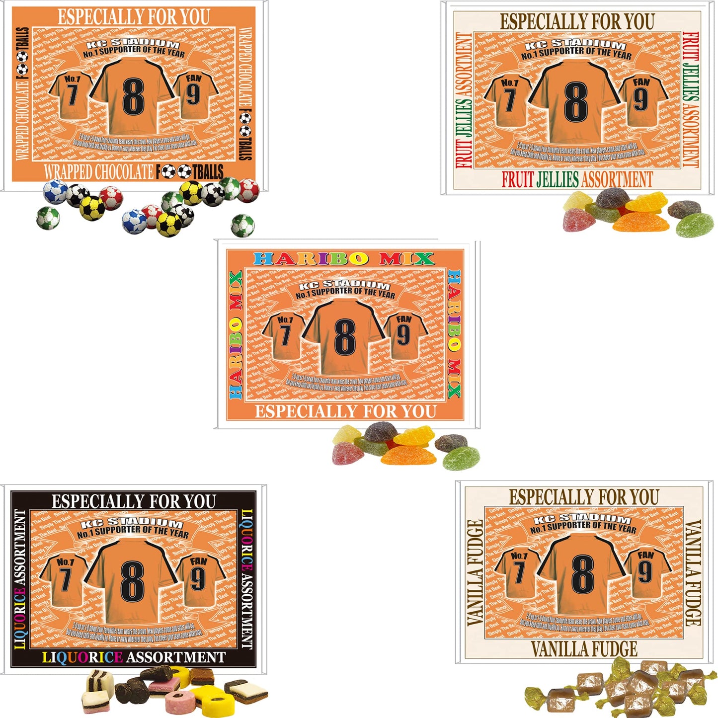 Hull Football Shirt Gift Boxed Sweets