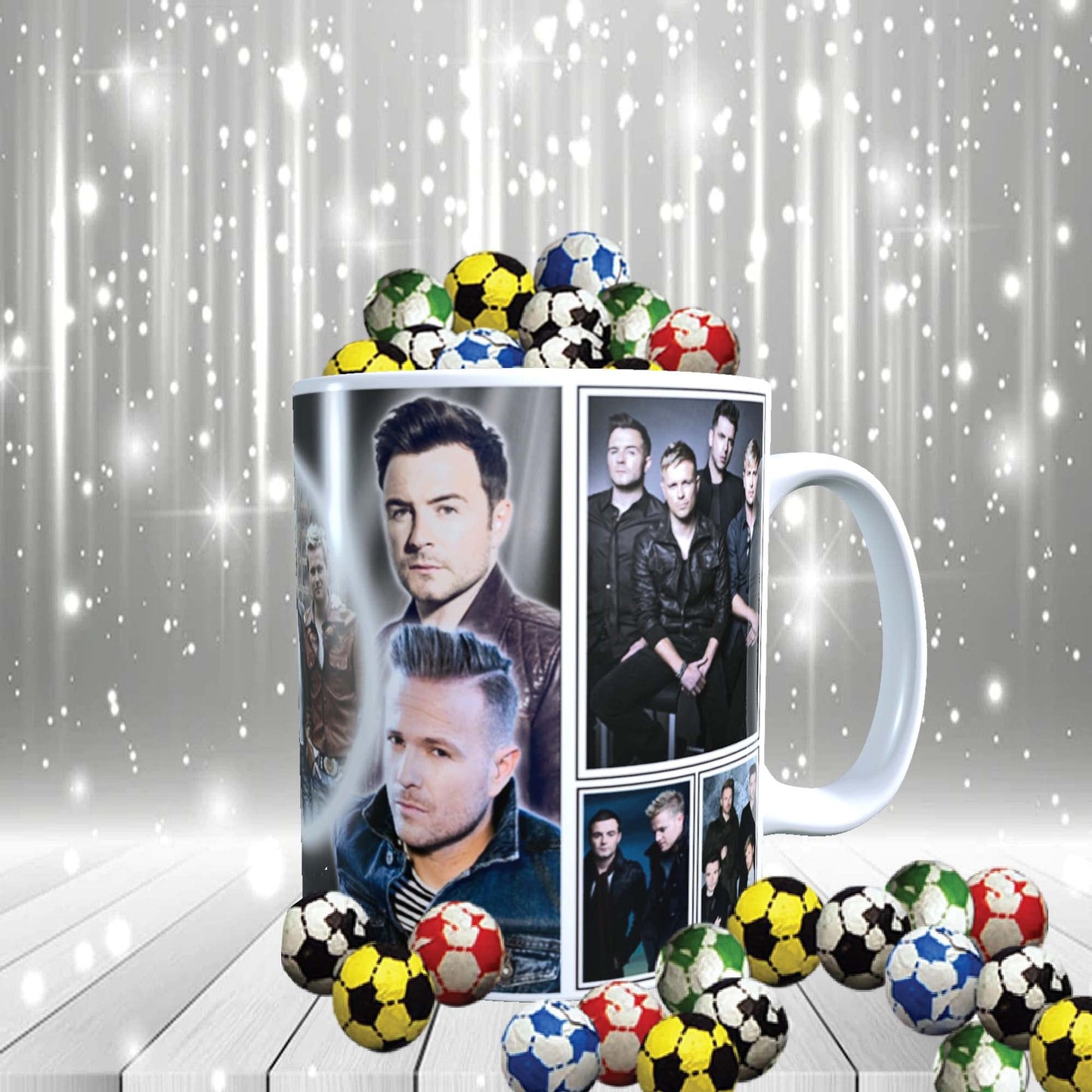 West 'Irish Boy Band' Life Icon Mug & Choice of Sweets