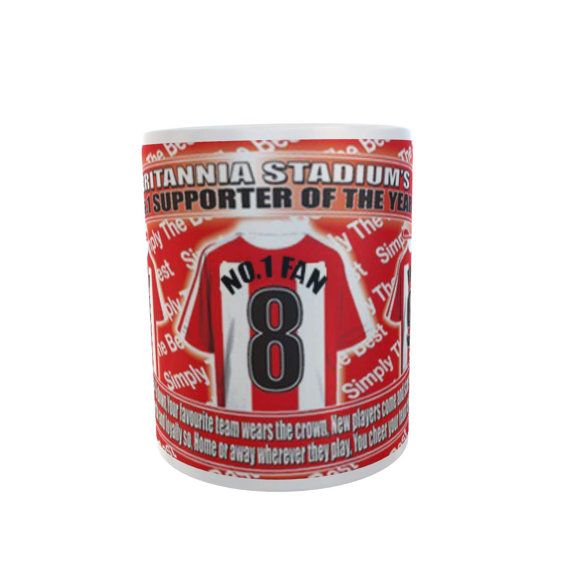 Stoke Football Shirt Mug Gift