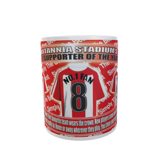 Stoke Football Shirt Mug Gift