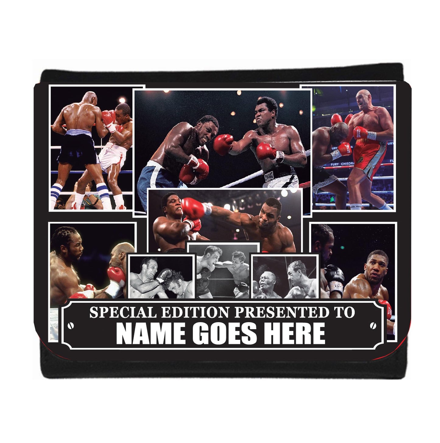 The Greatest Icon Boxing Legends Personalised Football Shirt Money Gift Wallet
