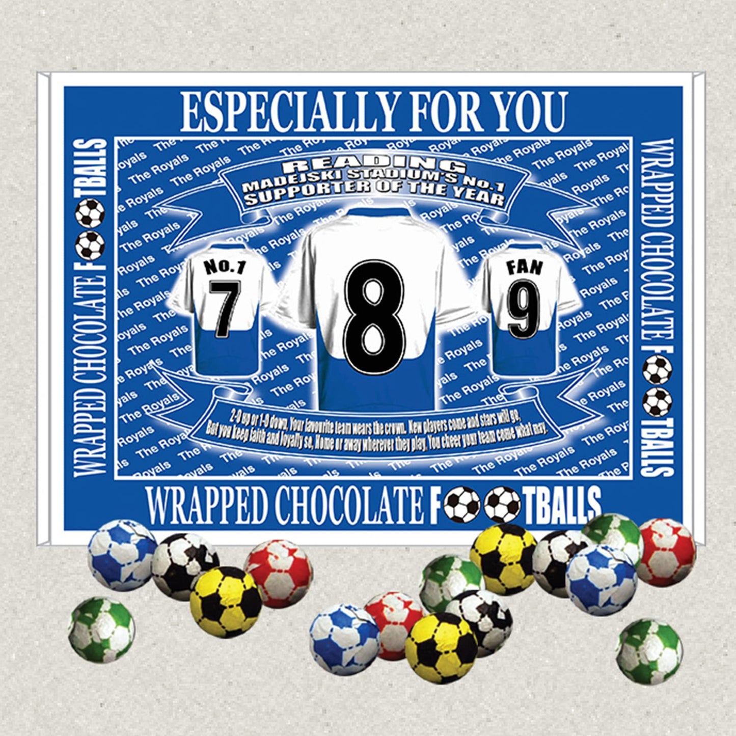 Reading Football Shirt Gift Boxed Sweets